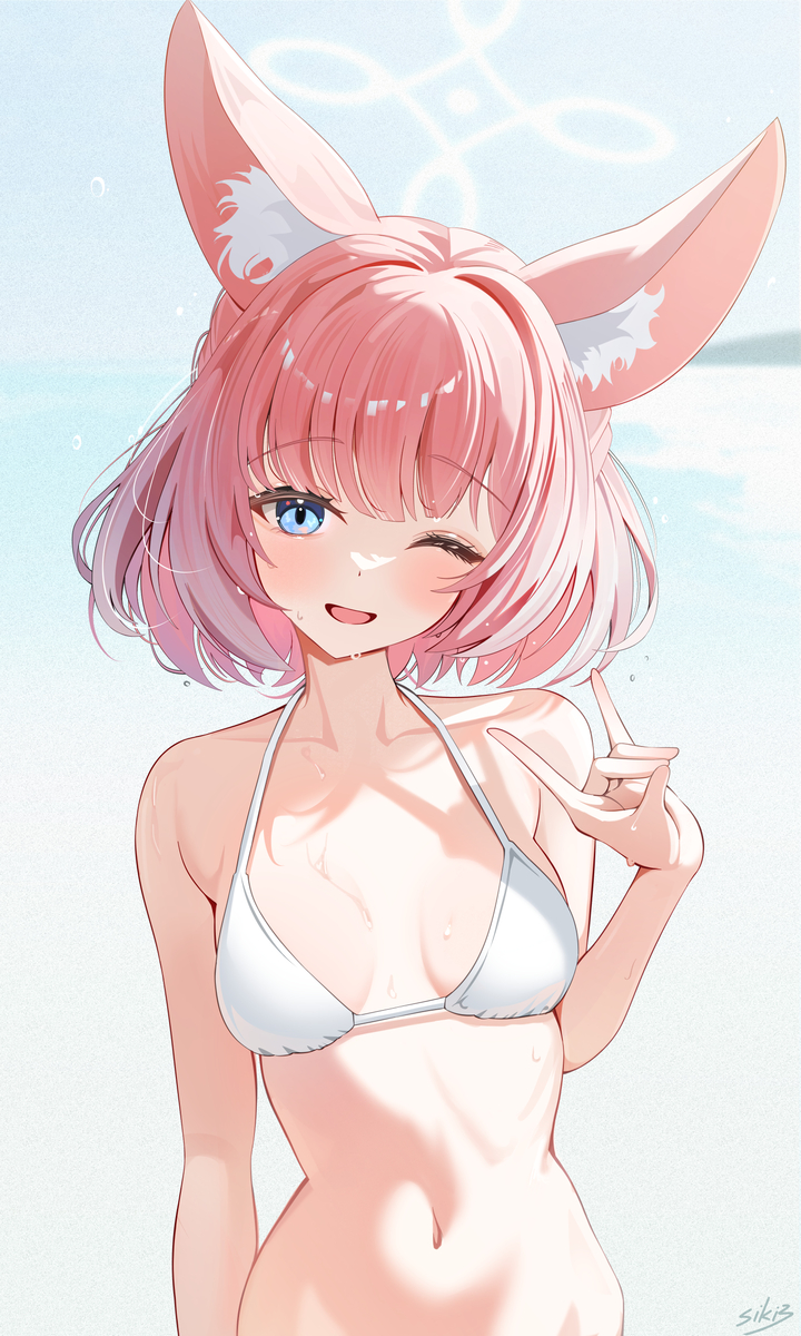 This is a pixiv picture whose title is ニコ.