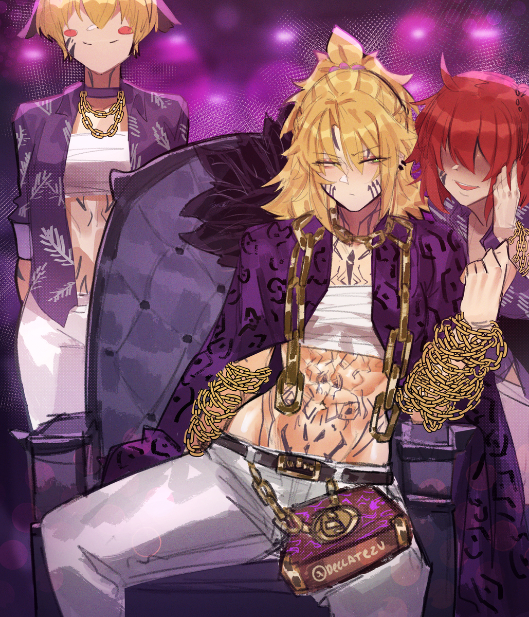 This is a pixiv picture whose title is Mordred The middle Big Brother.