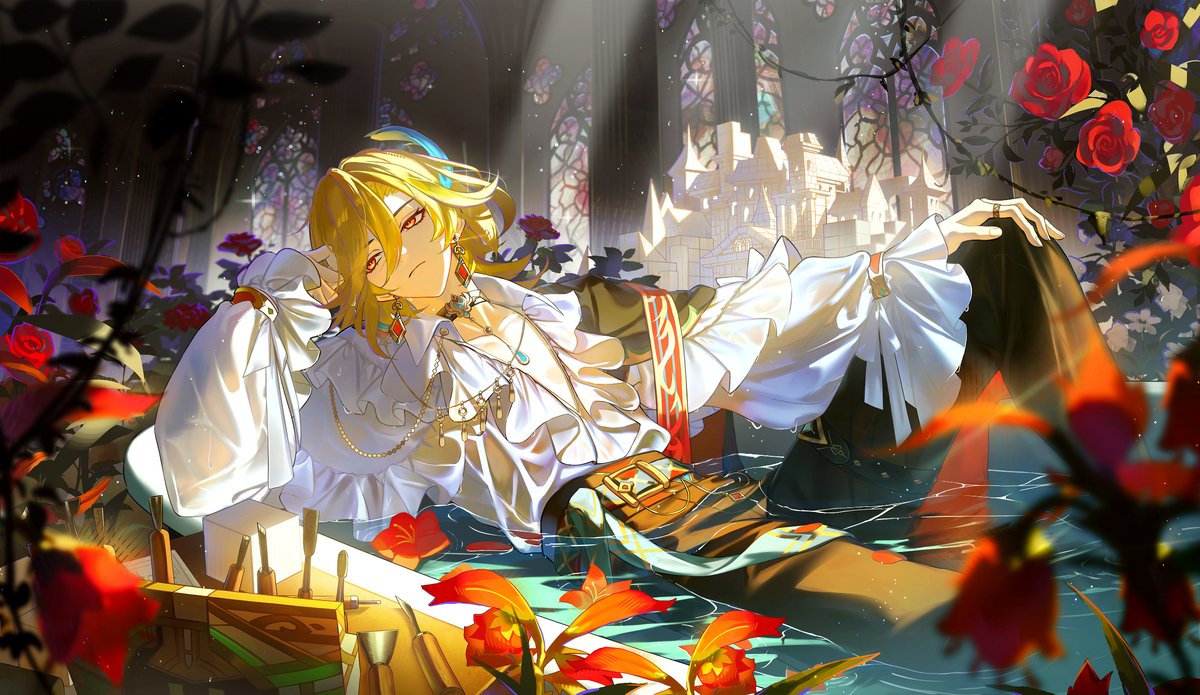 This is a pixiv picture whose title is 【No.Turning.Back】HoYoFair2025.