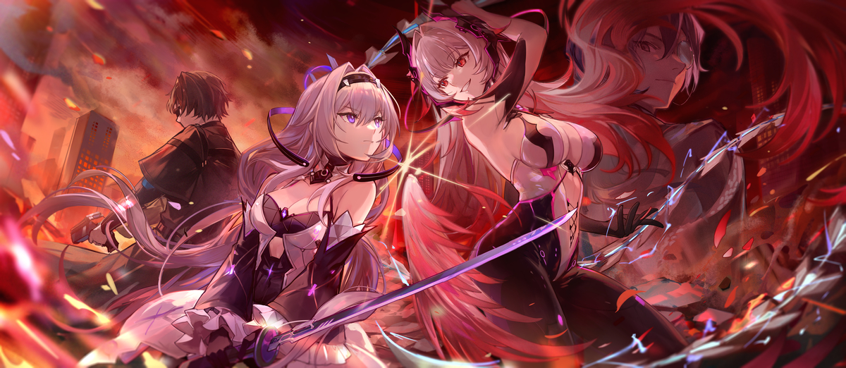 This is a pixiv picture whose title is AHCHOR PANIC.