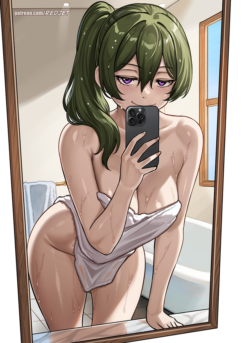 This is a pixiv picture whose title is ユーベル - selfie.