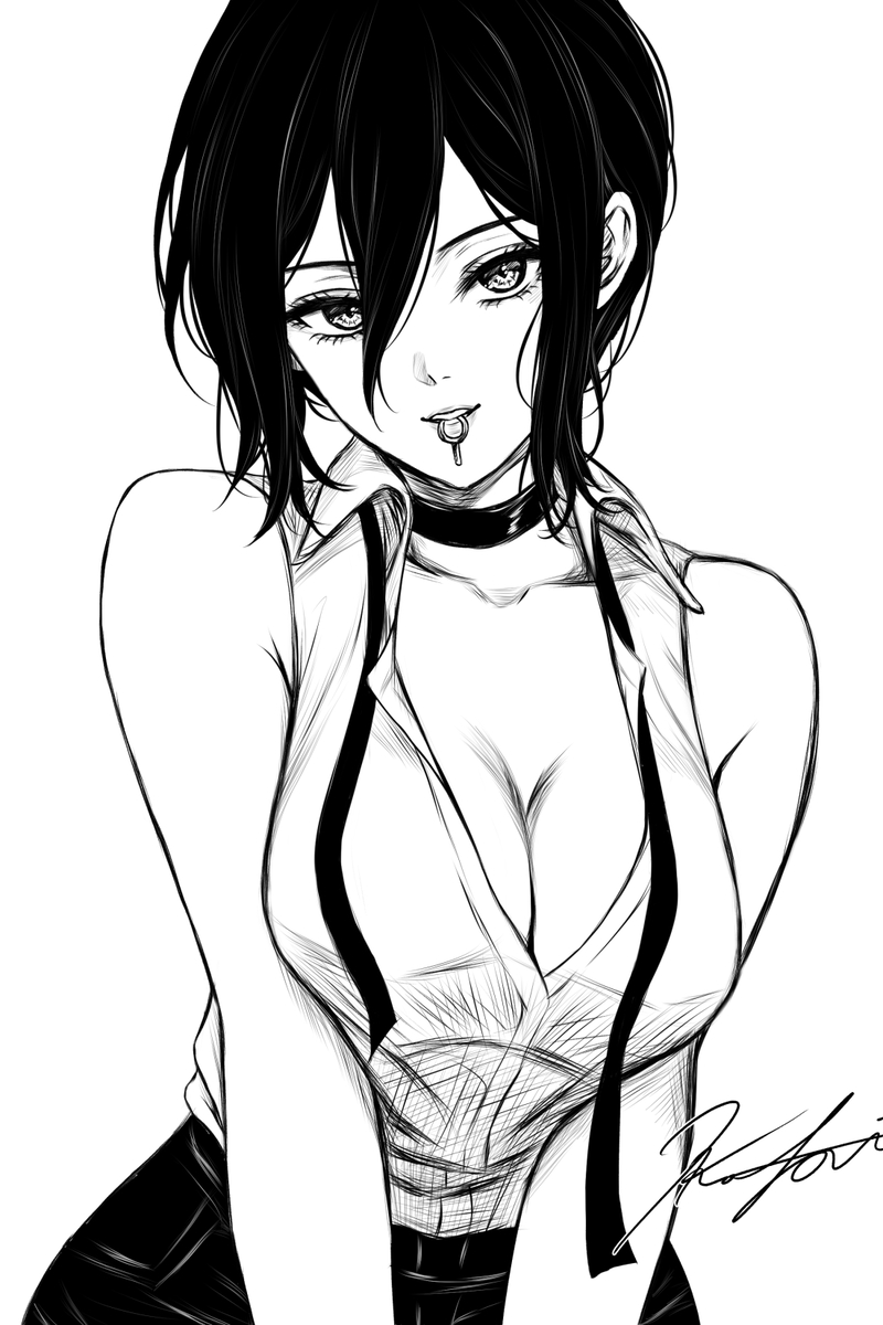 This is a pixiv picture whose title is Bomb girl.