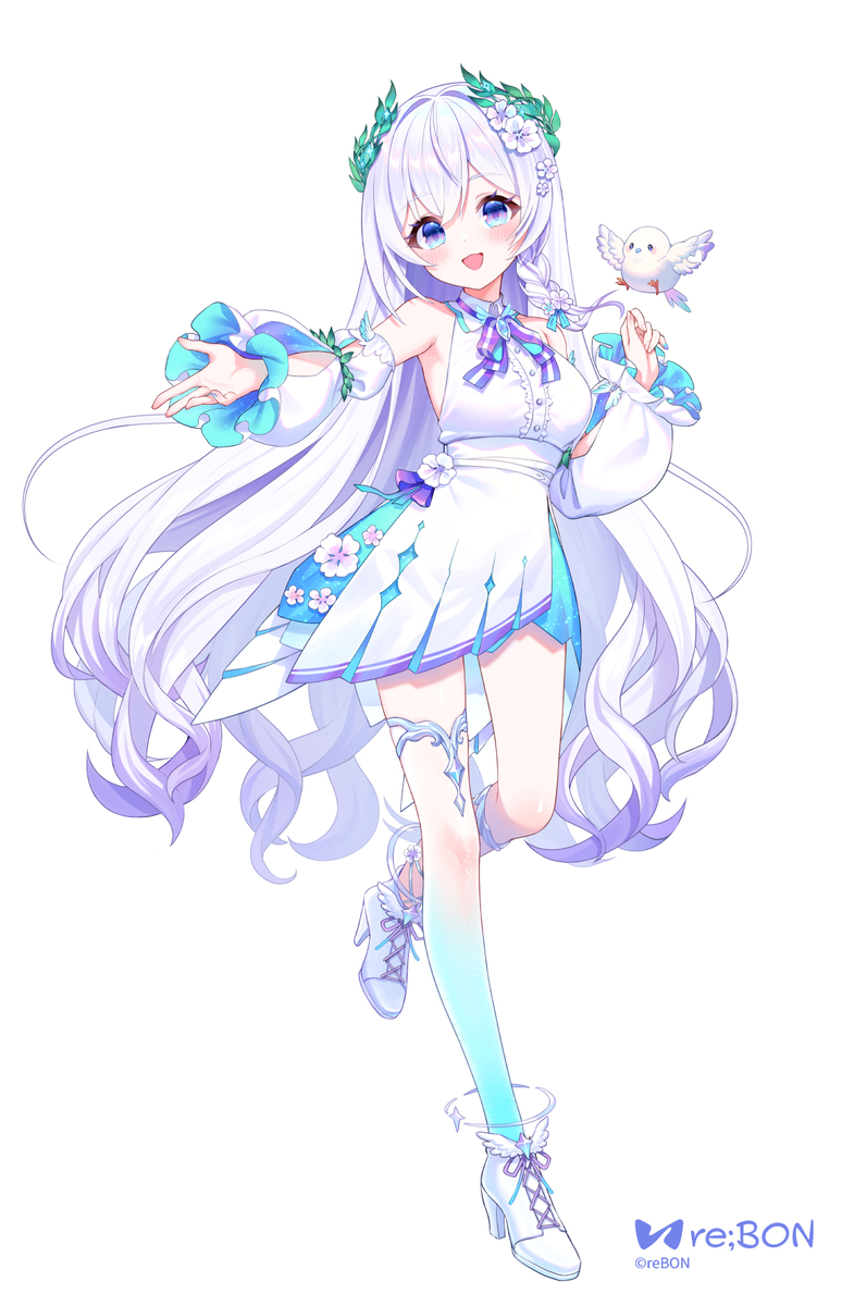 This is a pixiv picture whose title is 泉巫るはね.
