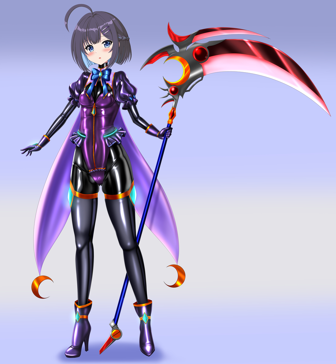 This is a pixiv picture whose title is ぴっちり魔法少女ちゃん２.