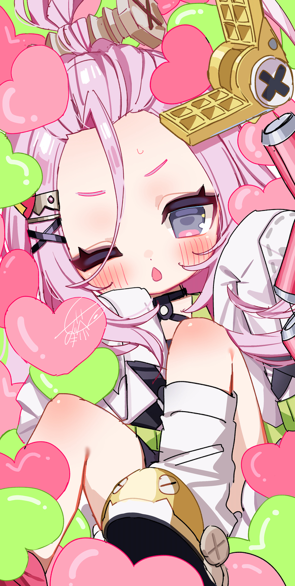 This is a pixiv picture whose title is らぶらぶパニックアイノ！.