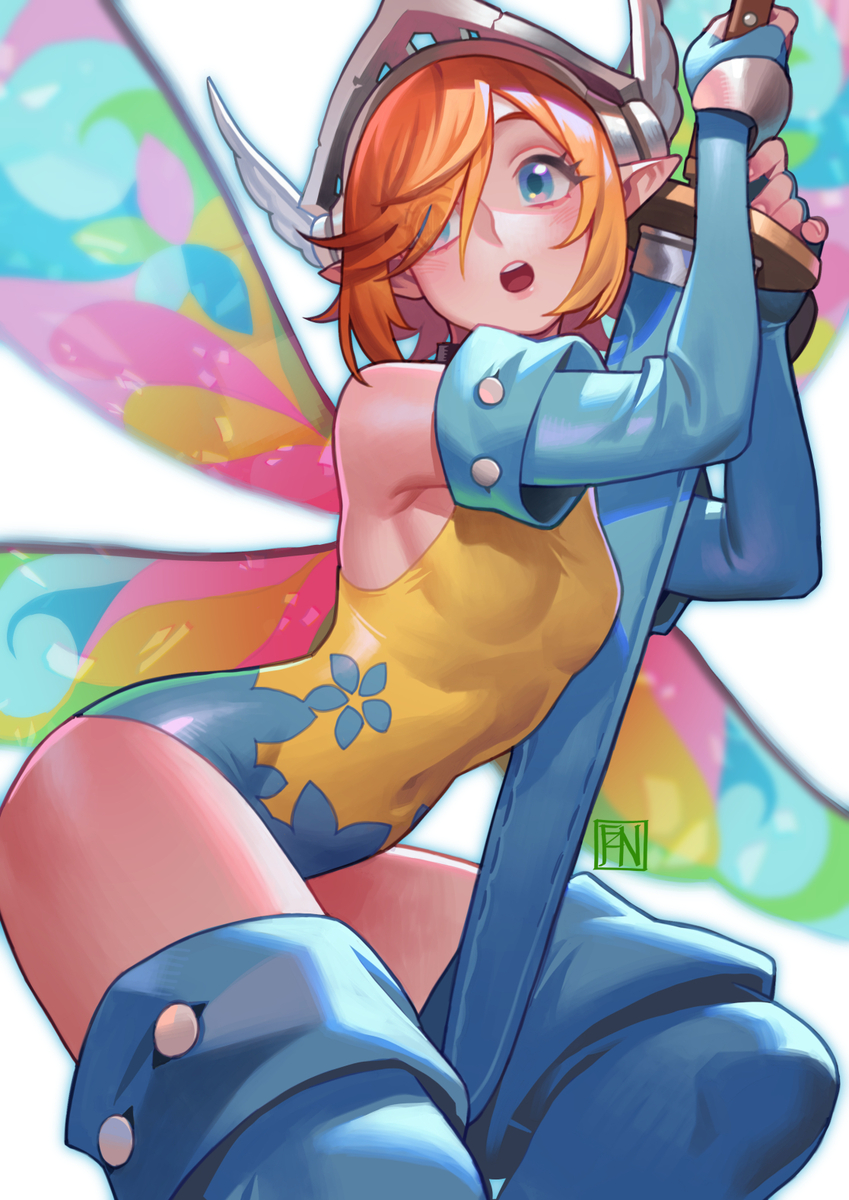 This is a pixiv picture whose title is Gallica.