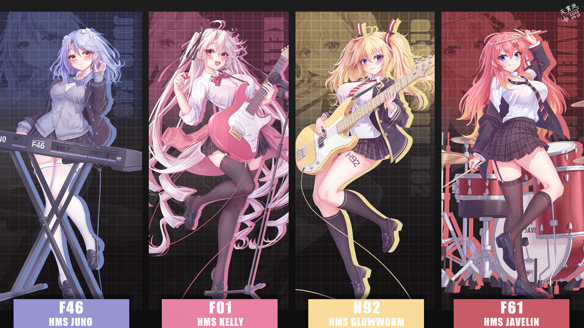 This is a pixiv picture whose title is 11th anniversary.