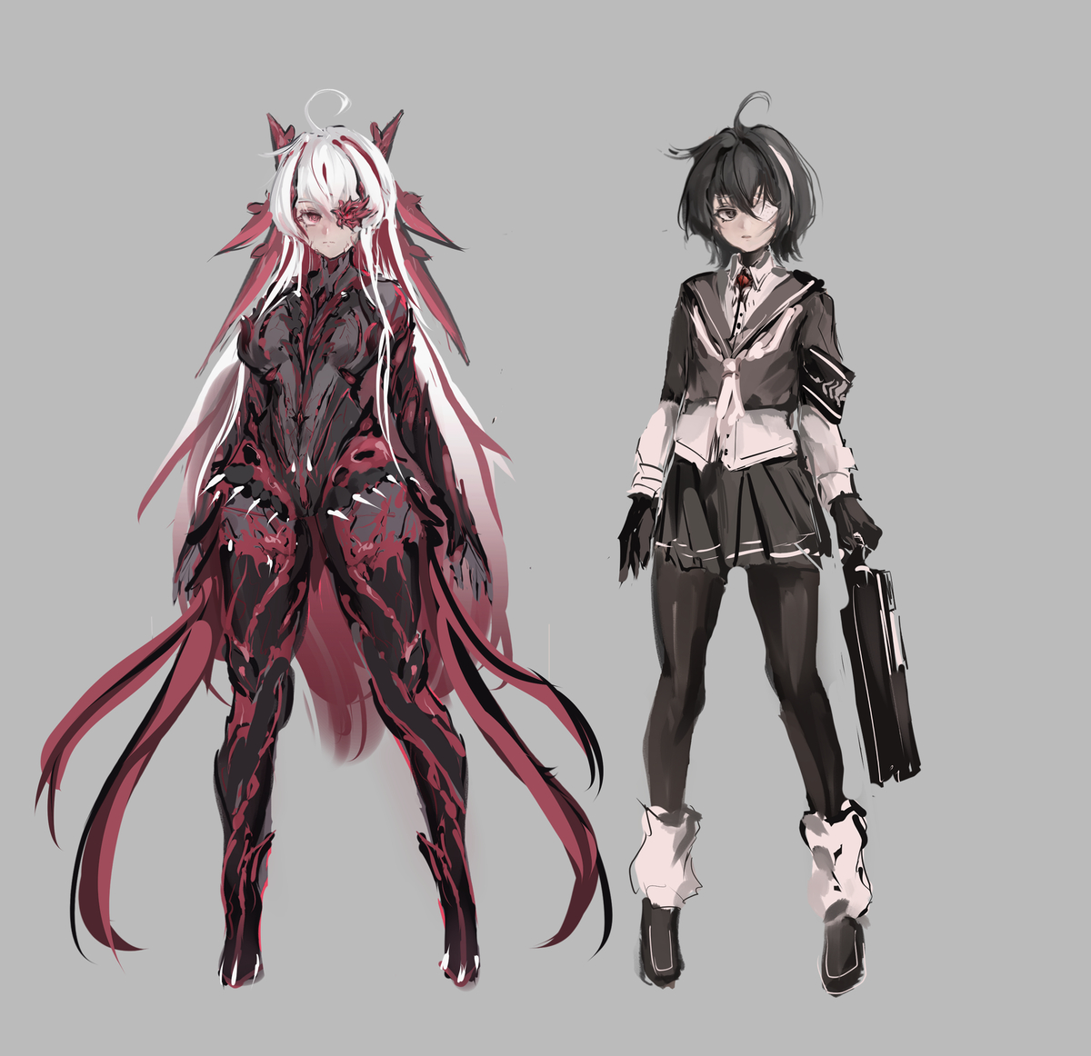 This is a pixiv picture whose title is 【膜罚少女CCM】枫木渚.