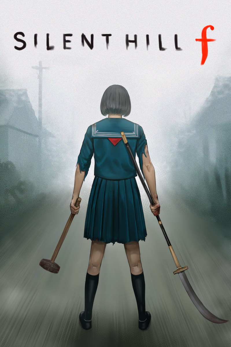 This is a pixiv picture whose title is 怪異狩りの夜がはじまる.