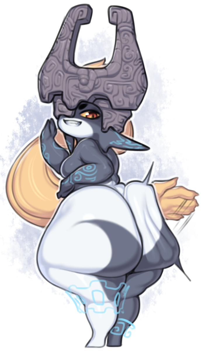 This is a pixiv picture whose title is Midna.