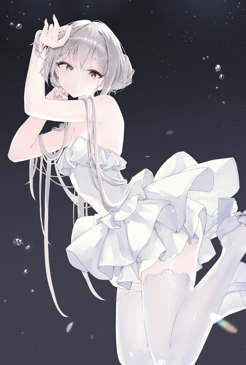 This is a pixiv picture whose title is Marine Snow.