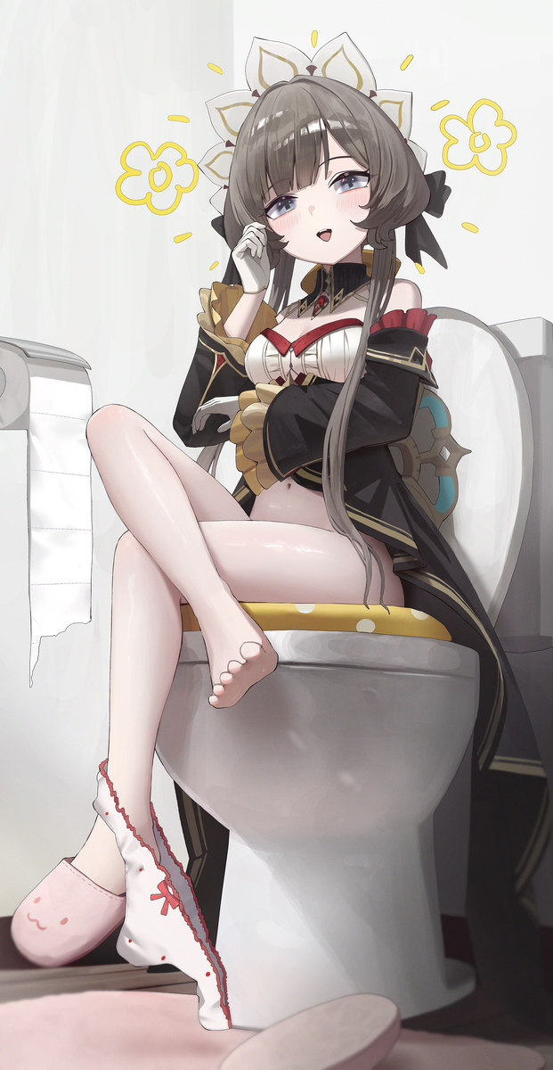 This is a pixiv picture whose title is Sandrone🚽.