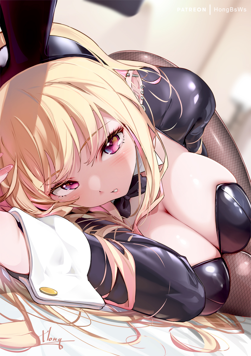 This is a pixiv picture whose title is 喜多川海夢.