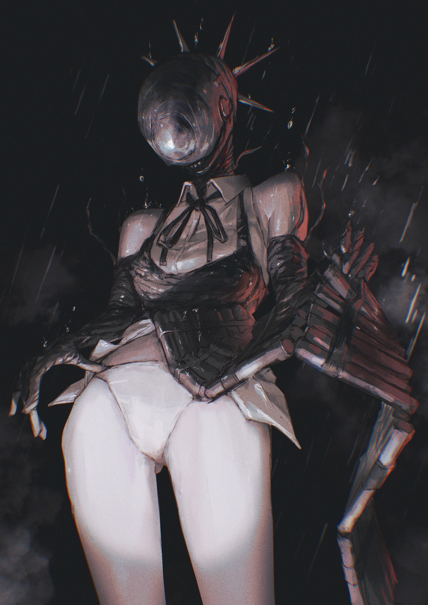 This is a pixiv picture whose title is 最期に見たレゼ.