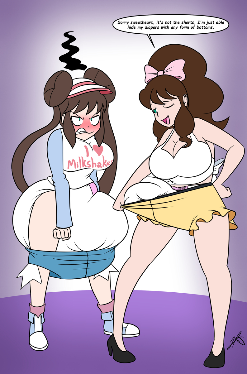 This is a pixiv picture whose title is Rosie's Skill Issues (by Liljdud.