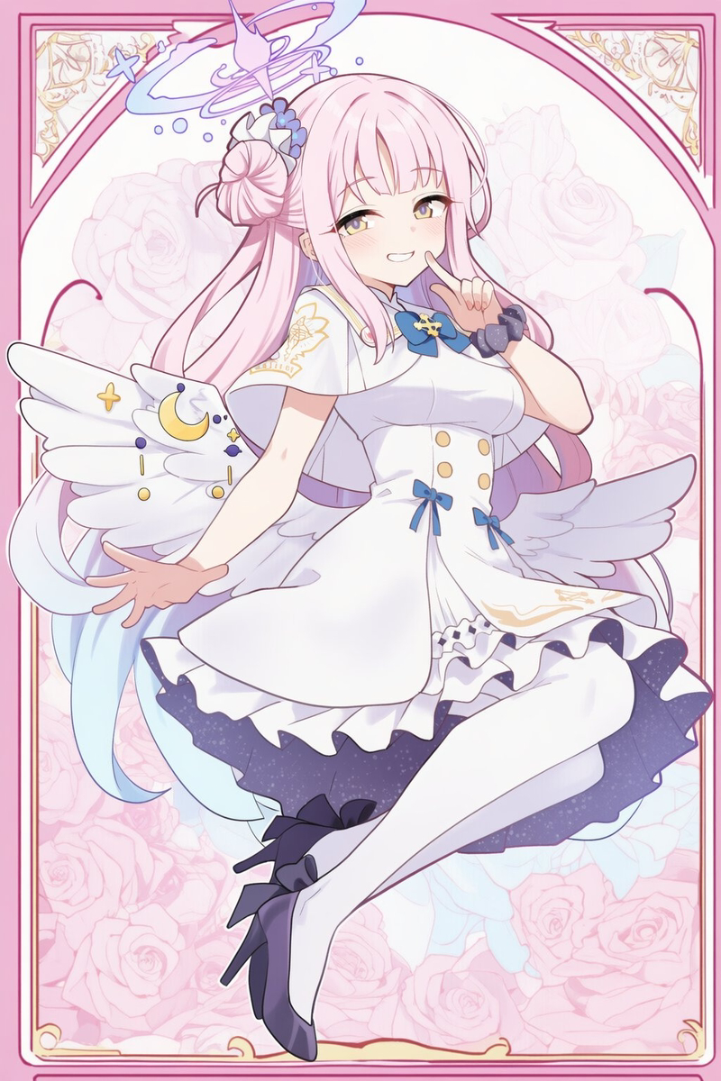 This is a pixiv picture whose title is mika.