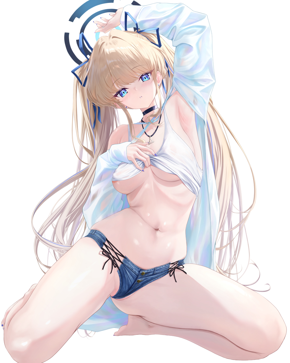 This is a pixiv picture whose title is トキマイクロデニムミニ3👖.