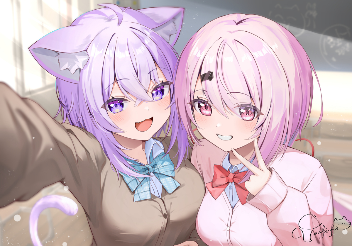 This is a pixiv picture whose title is 神岡家.