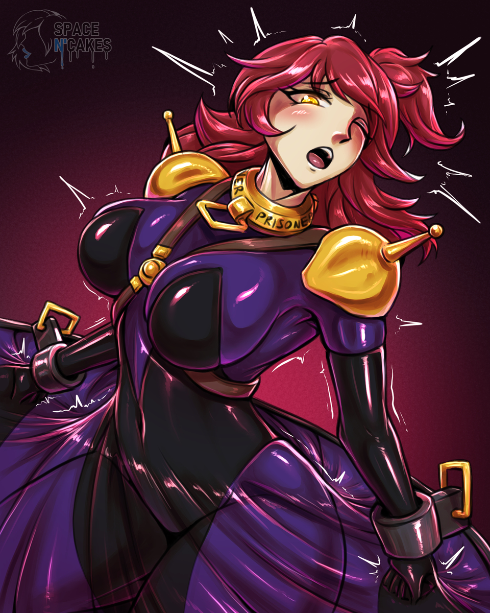 This is a pixiv picture whose title is Captured By the Enemy (Comm).