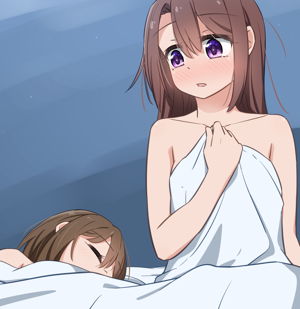 This is a pixiv picture whose title is ひよさき.