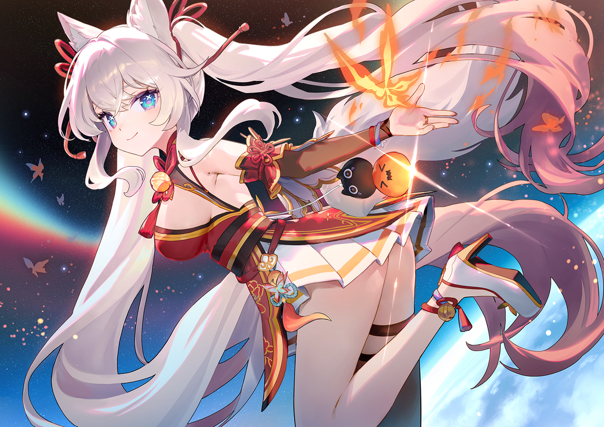 This is a pixiv picture whose title is ミーナ.