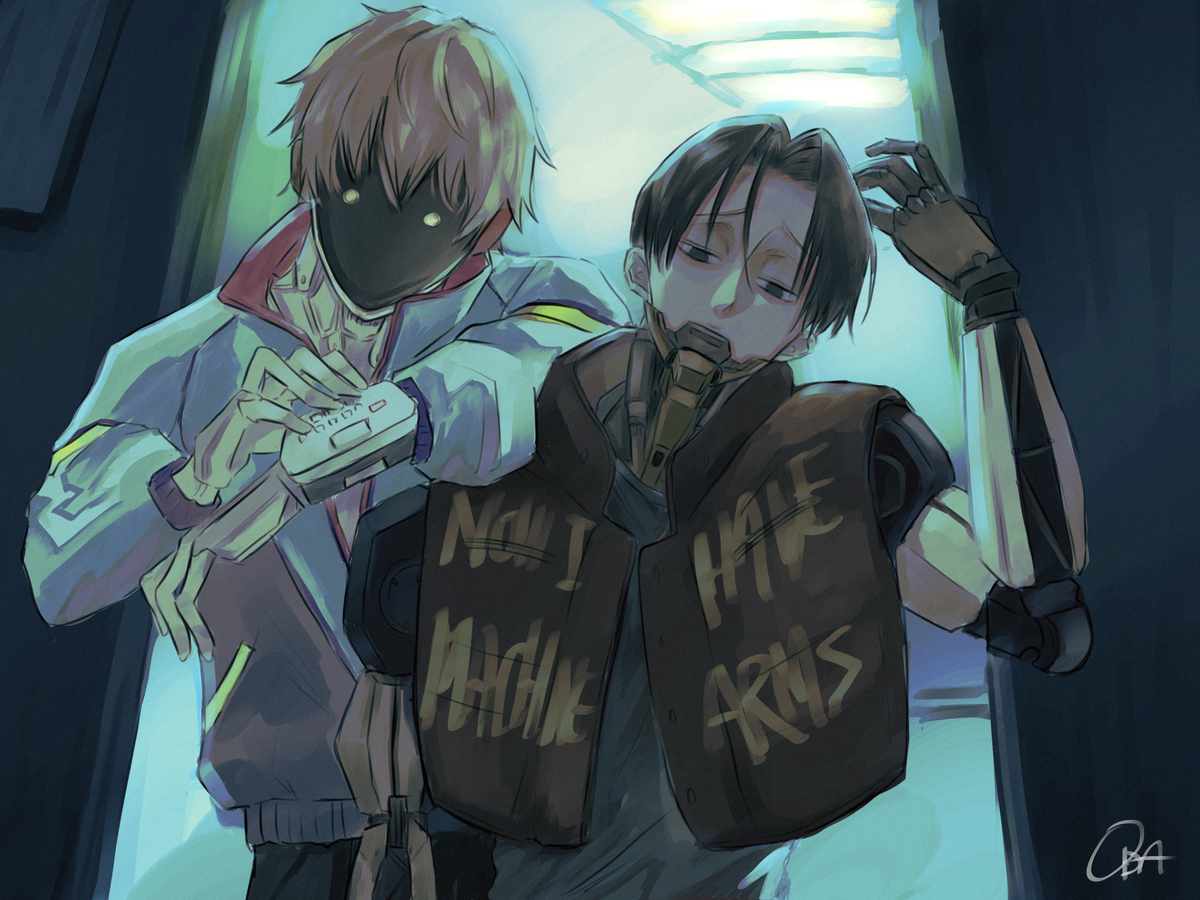 This is a pixiv picture whose title is マクカト.