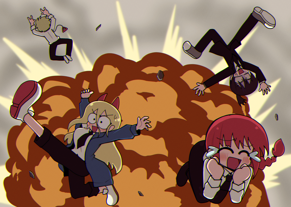 This is a pixiv picture whose title is 平成の悪魔.