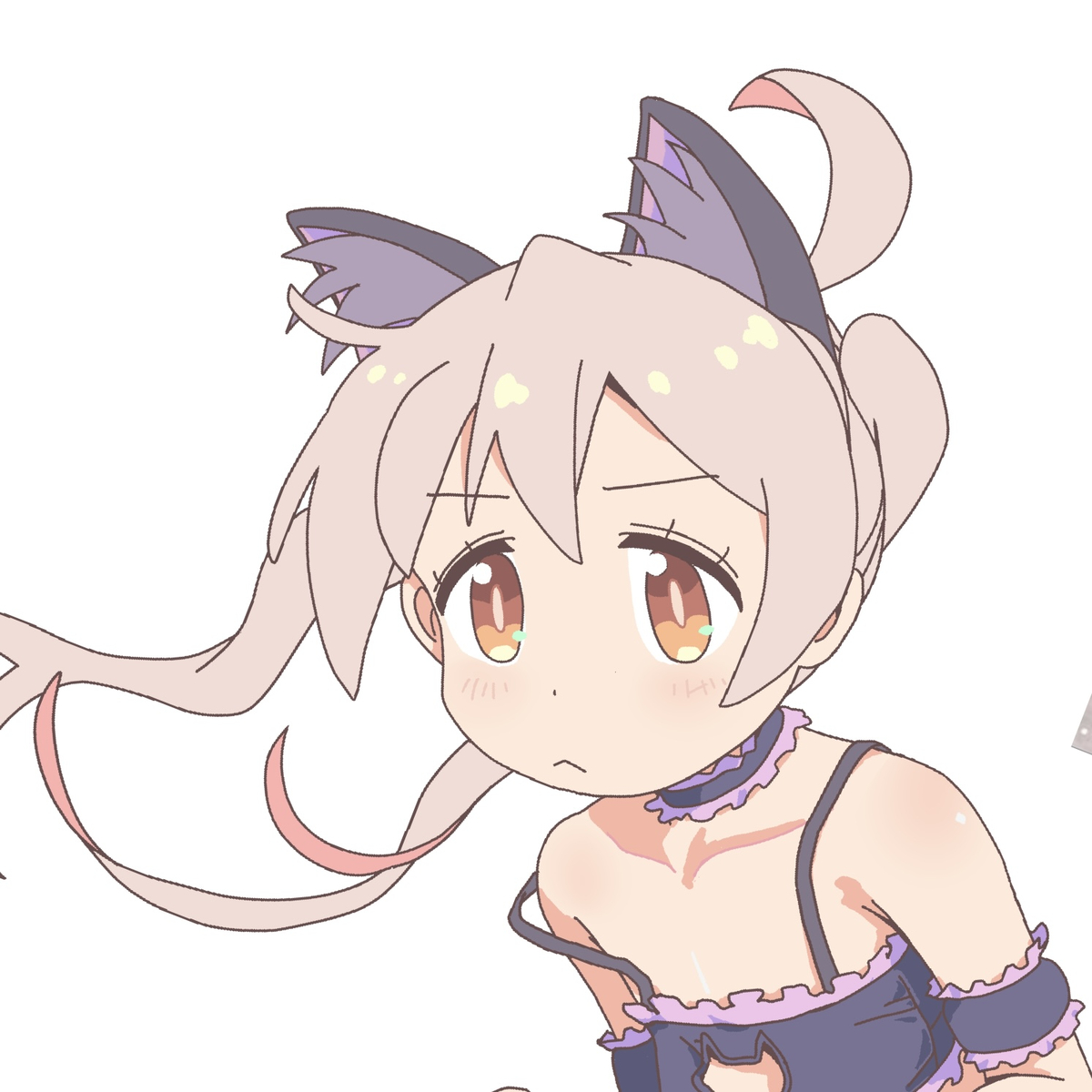 This is a pixiv picture whose title is 猫まひろん.