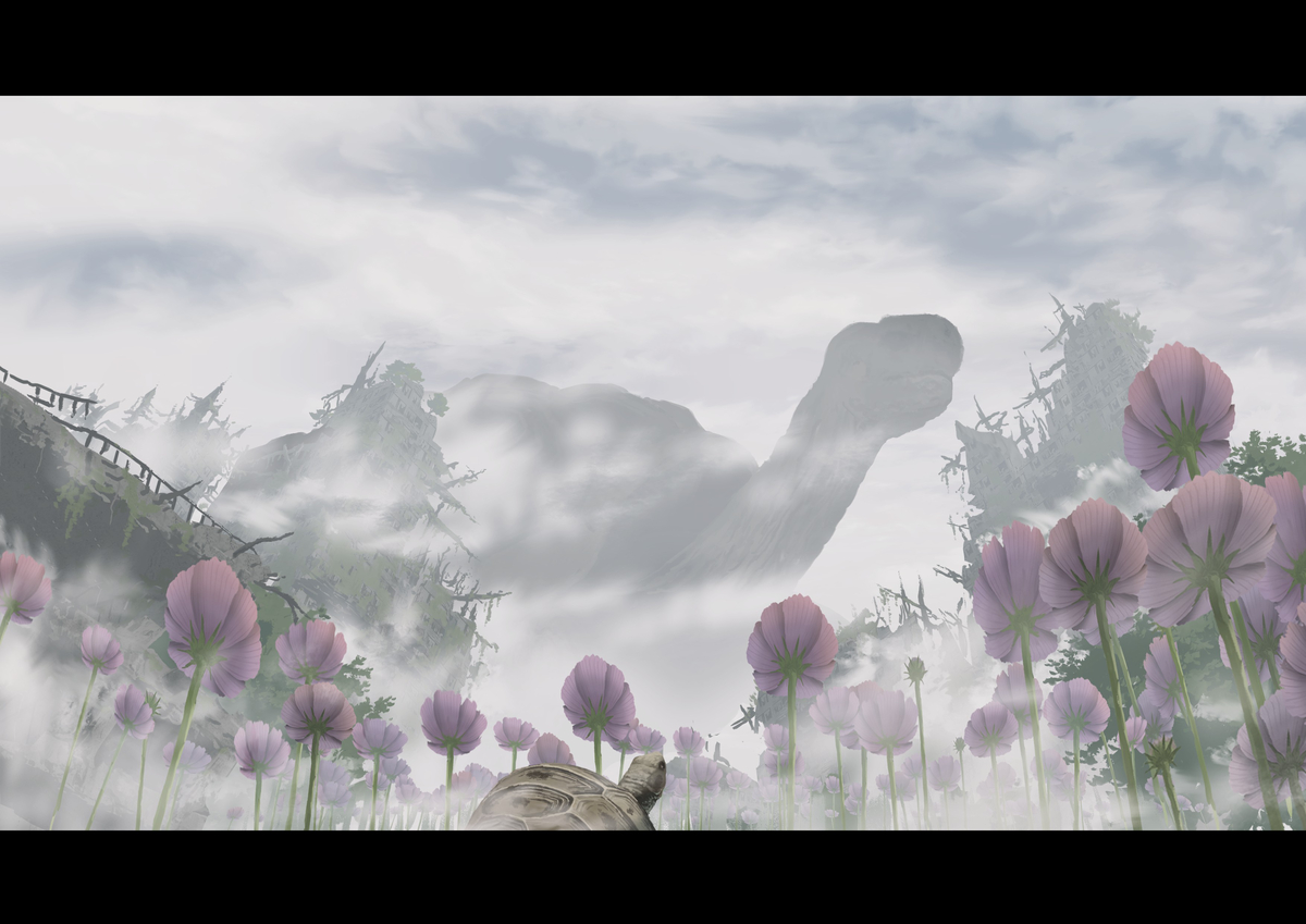 This is a pixiv picture whose title is カメの旅路～リクエストを開始したよ！！.