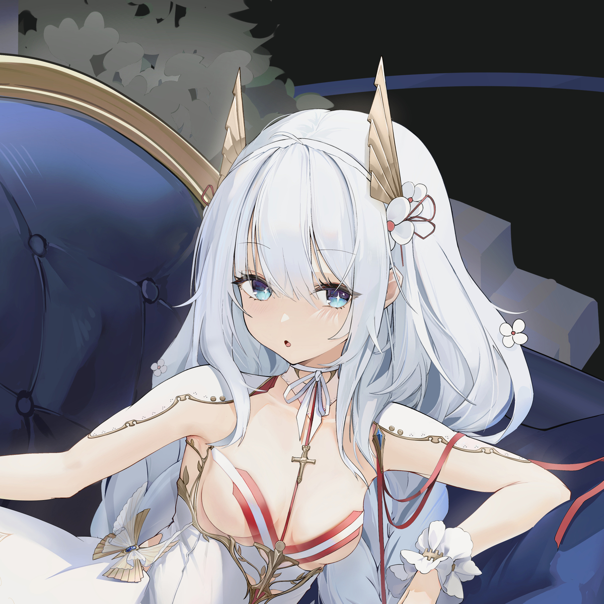 This is a pixiv picture whose title is ル・マランの公演舞台裏.