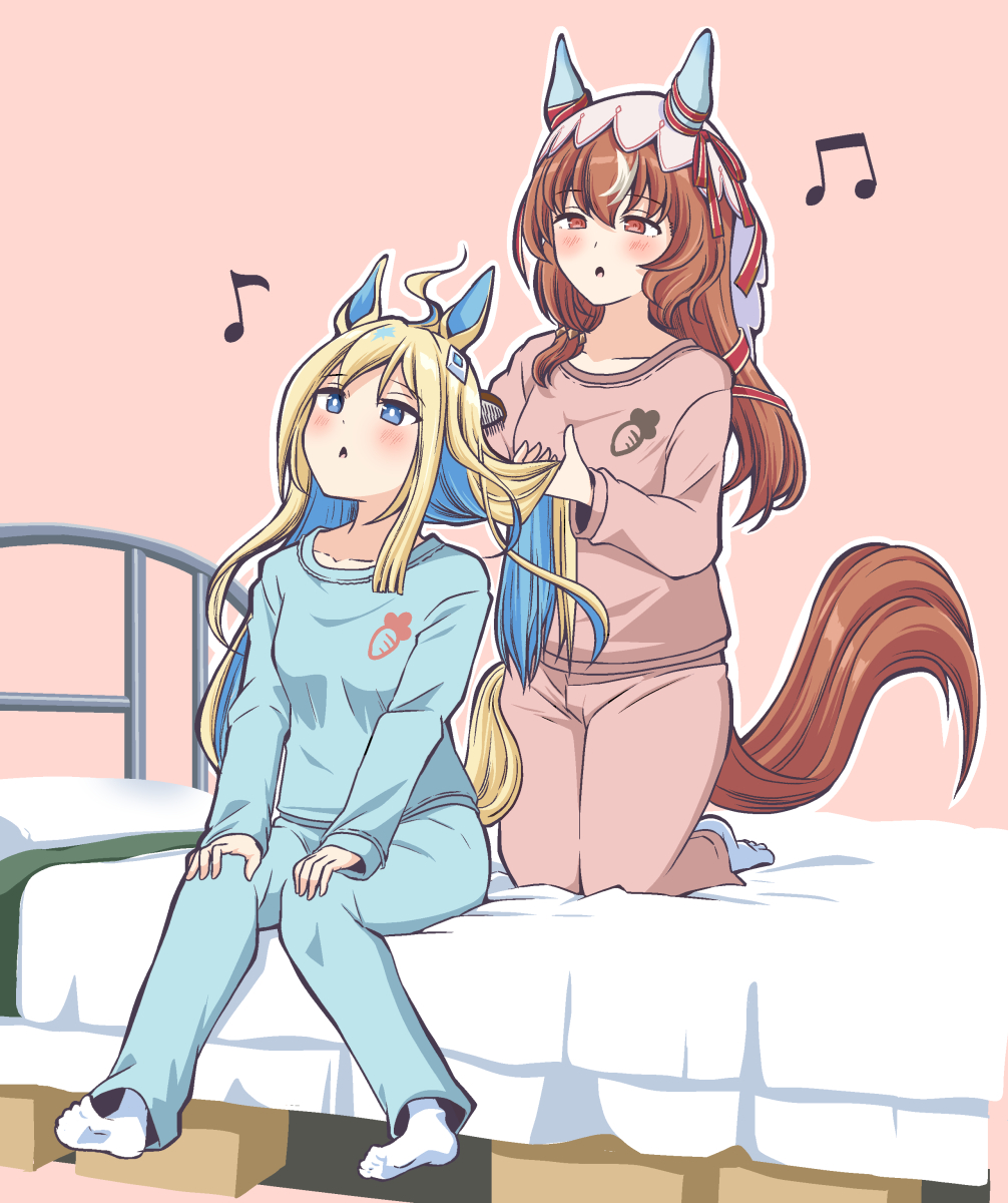 This is a pixiv picture whose title is ユニさんスティさん.