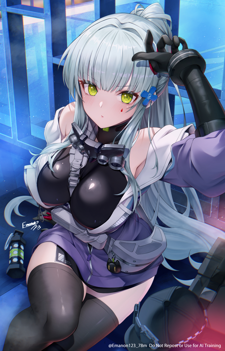 This is a pixiv picture whose title is ドールズフロントライン2/クルカイ.