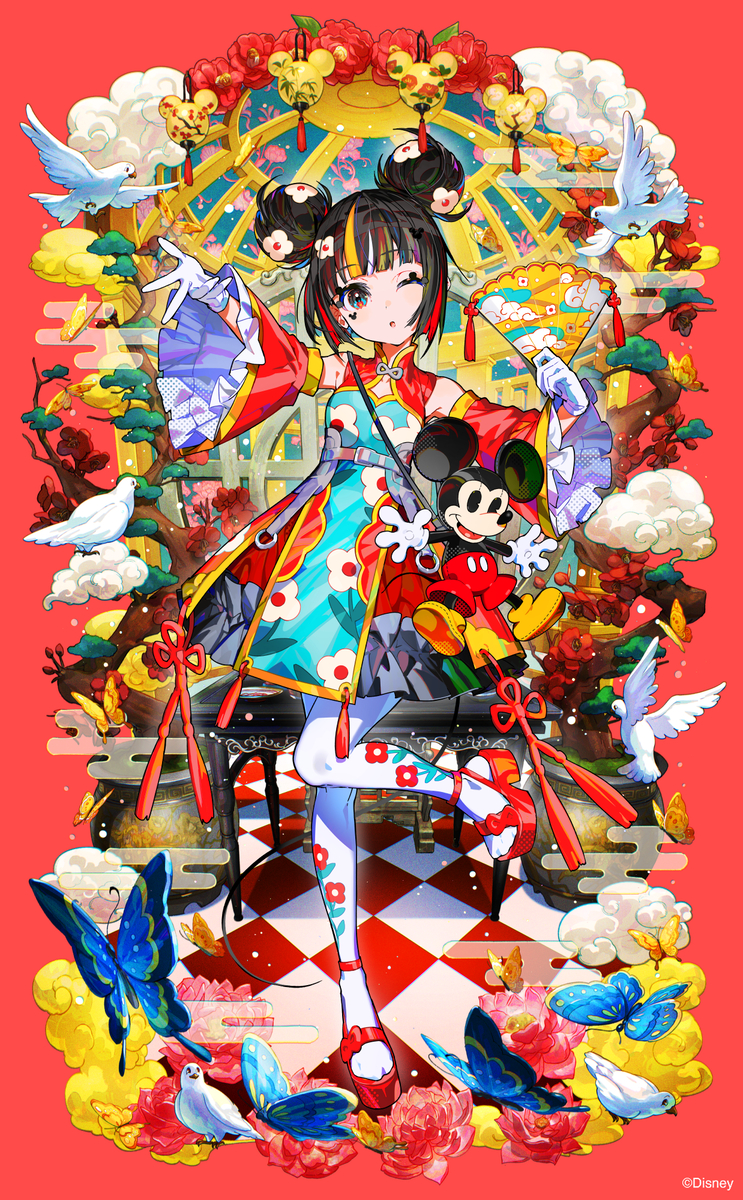 This is a pixiv picture whose title is MICKEY MOUSE.