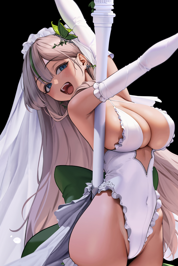 This is a pixiv picture whose title is ウェディングーネブリス.