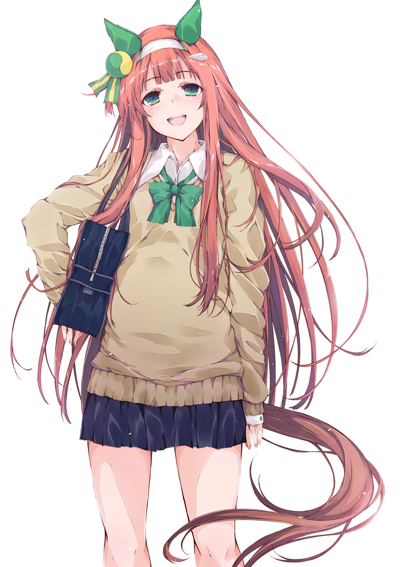 This is a pixiv picture whose title is JKスズカさん.