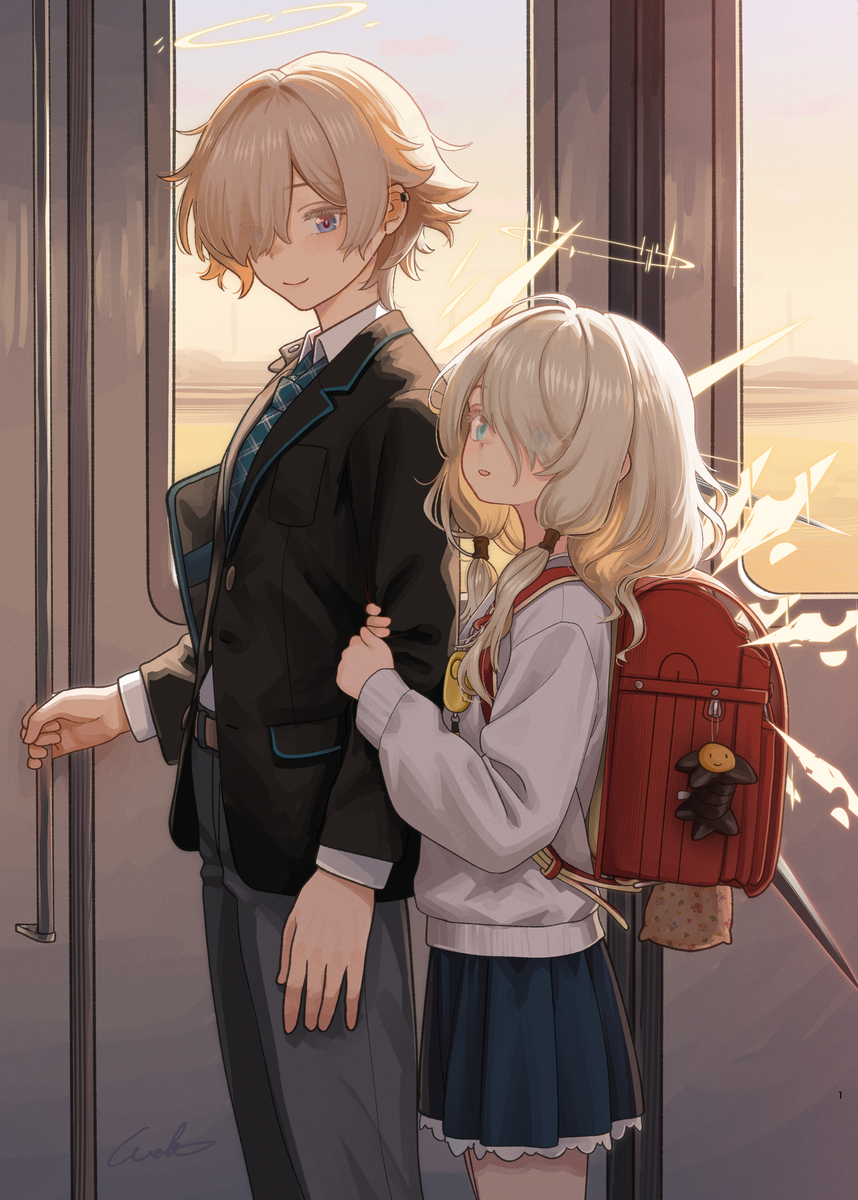 This is a pixiv picture whose title is セシリアとエゼル.