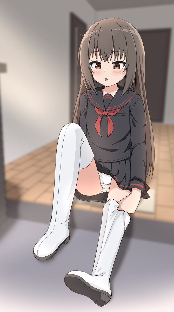 This is a pixiv picture whose title is 💓.