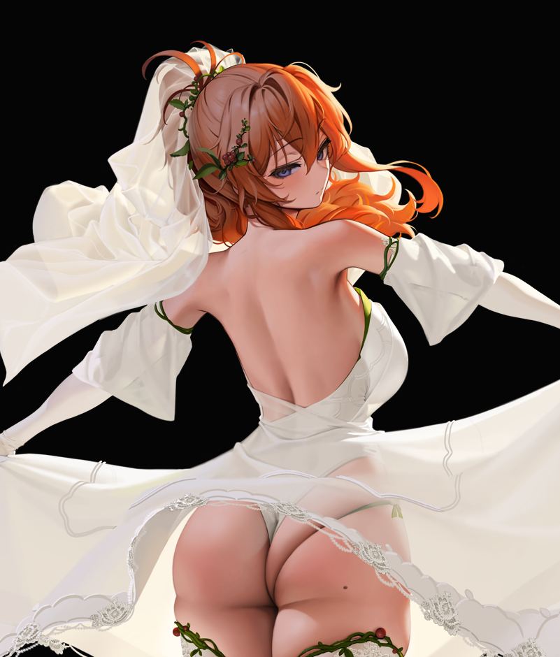 This is a pixiv picture whose title is ウェディングージェニス.