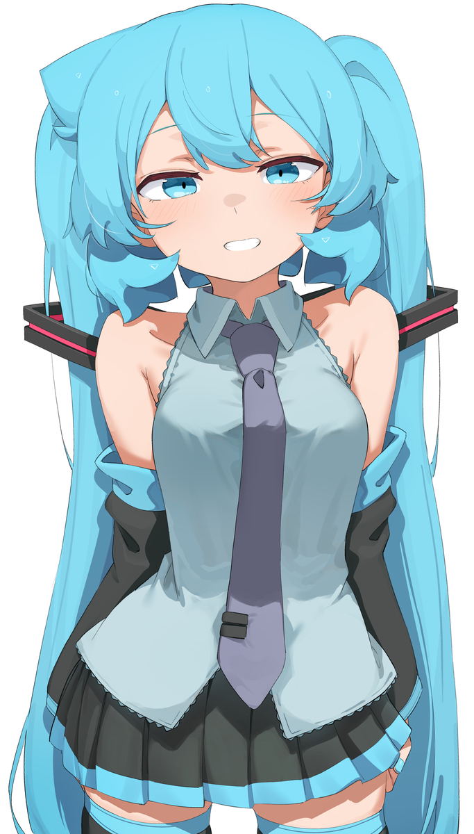 This is a pixiv picture whose title is みく.