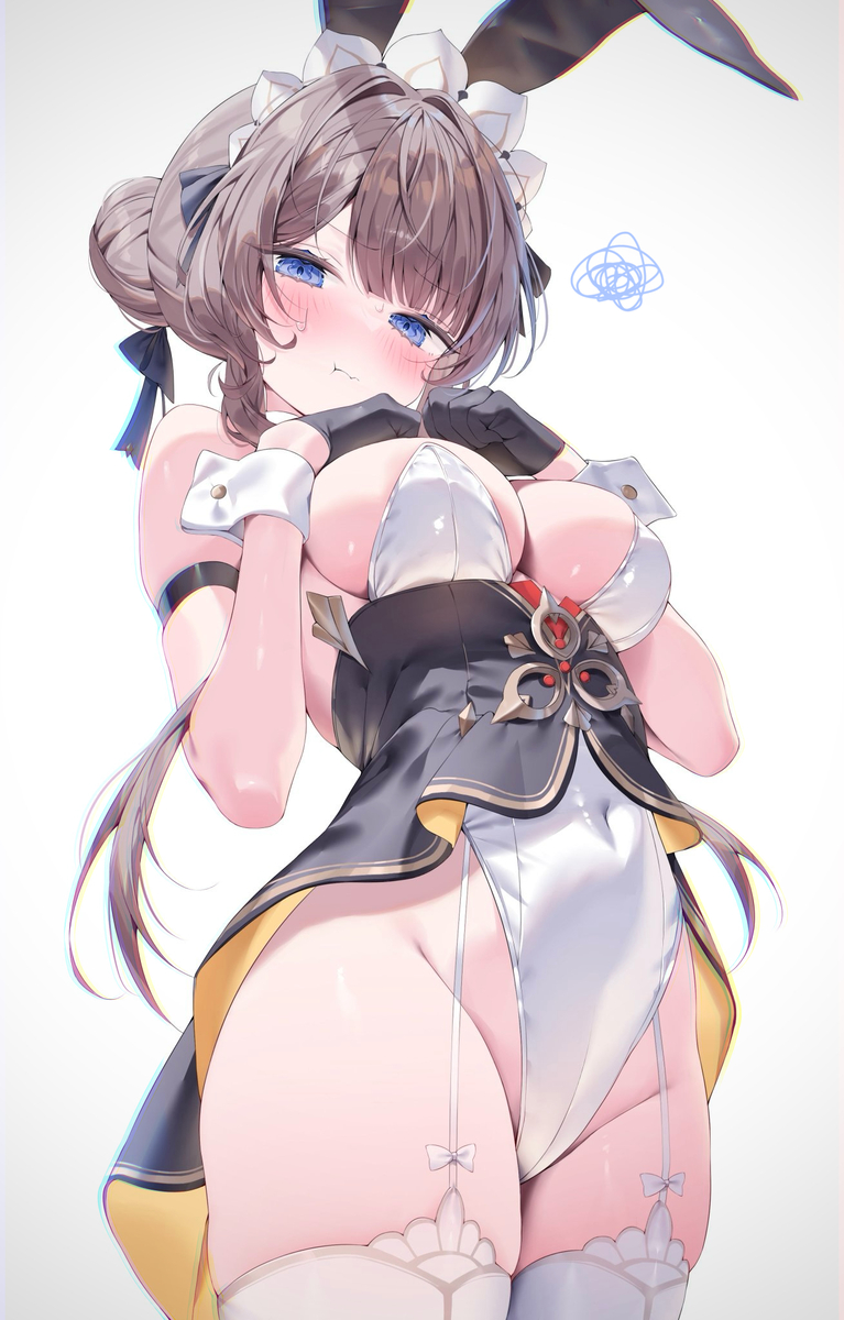 This is a pixiv picture whose title is バニーサンドローネ.