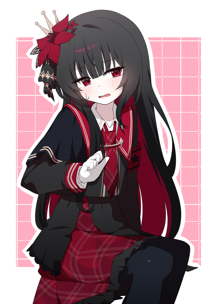 This is a pixiv picture whose title is 二階堂ヒロ.