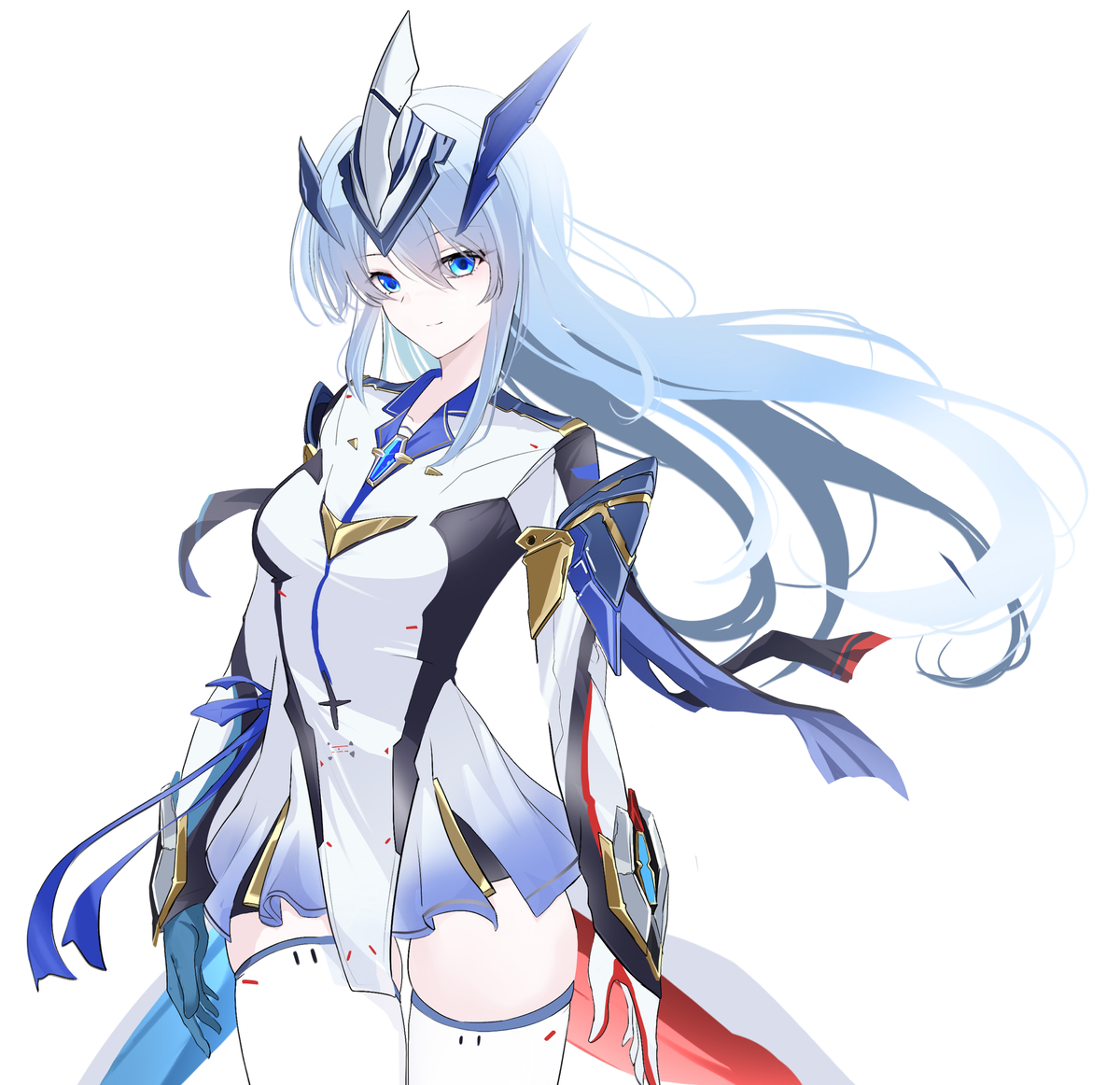 This is a pixiv picture whose title is 约稿 原创奥娘.