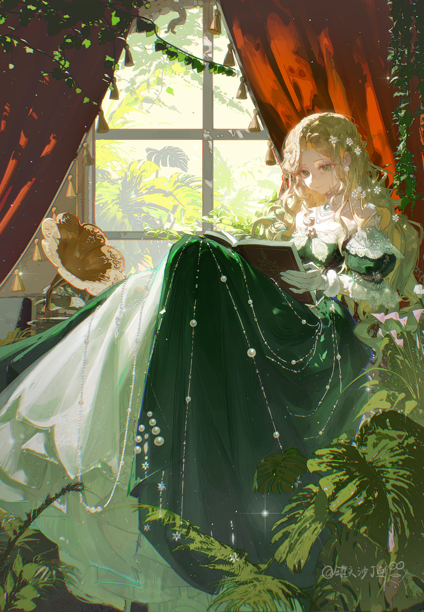 This is a pixiv picture whose title is 这是一个安闲的午后.