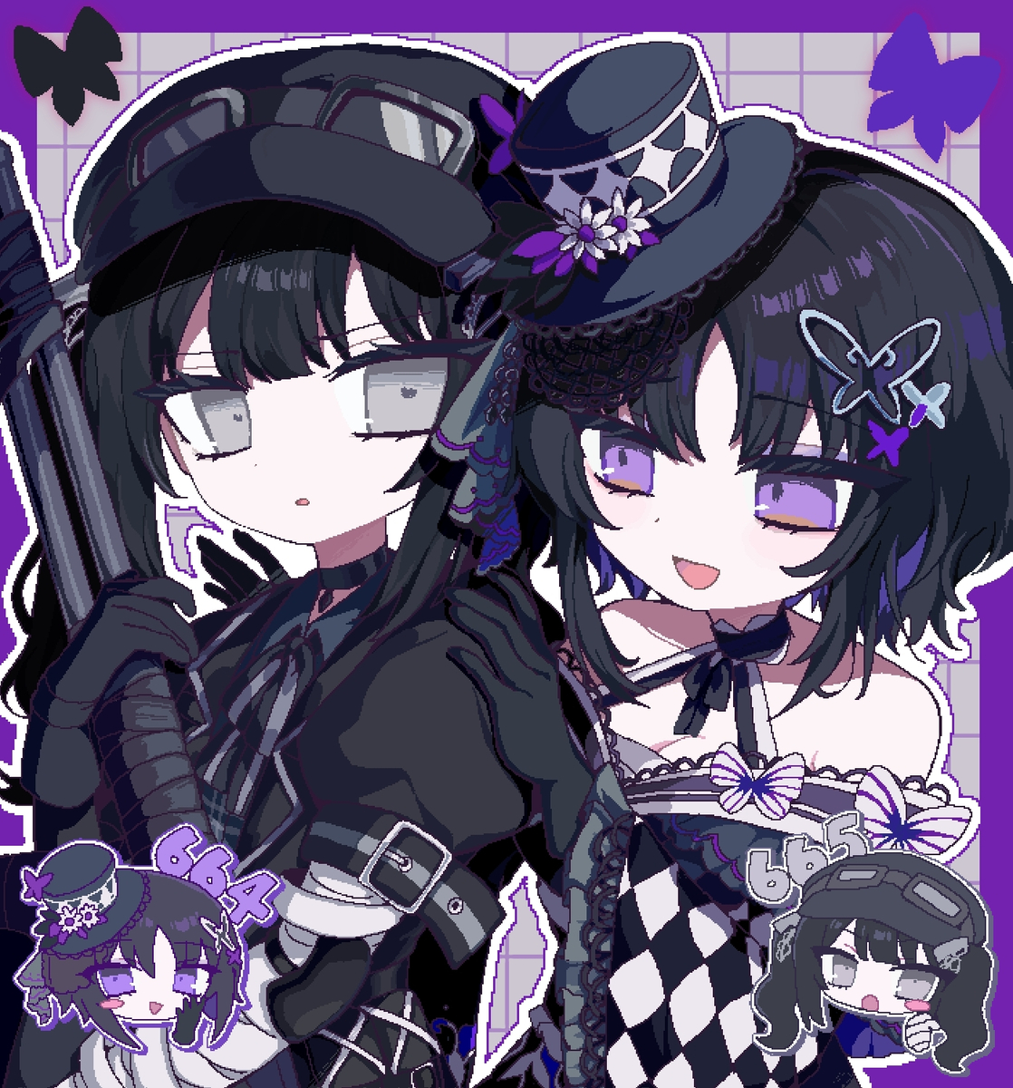 This is a pixiv picture whose title is 【ネタバレ注意】ナノマゴまとめ.