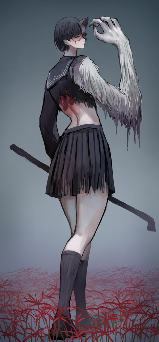 This is a pixiv picture whose title is サイレントヒルf 　深水雛子.