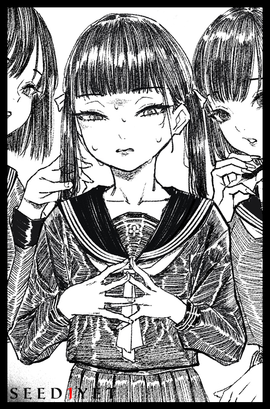 This is a pixiv picture whose title is 500円を….