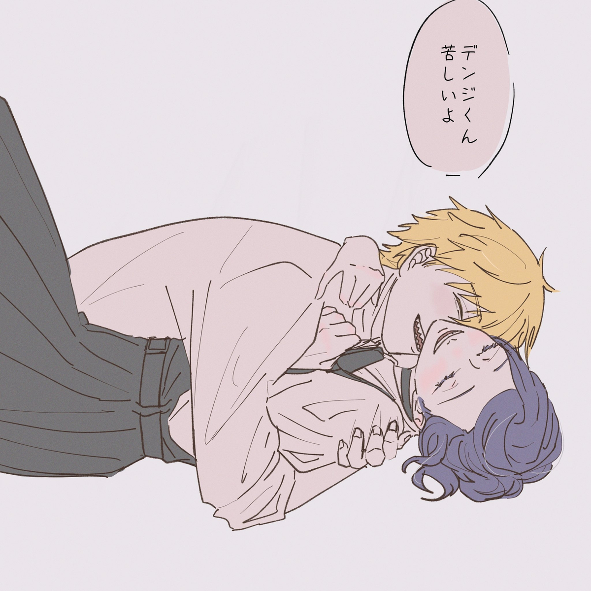 This is a pixiv picture whose title is 学校if.