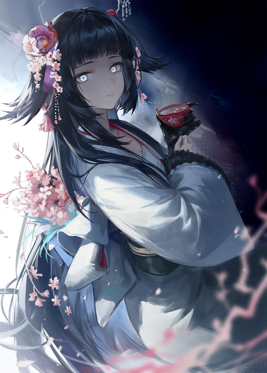 This is a pixiv picture whose title is 澪.