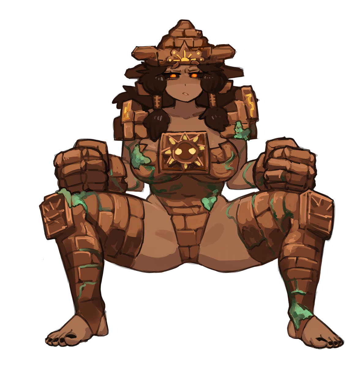 This is a pixiv picture whose title is 石缝爱好者将要一探究竟.