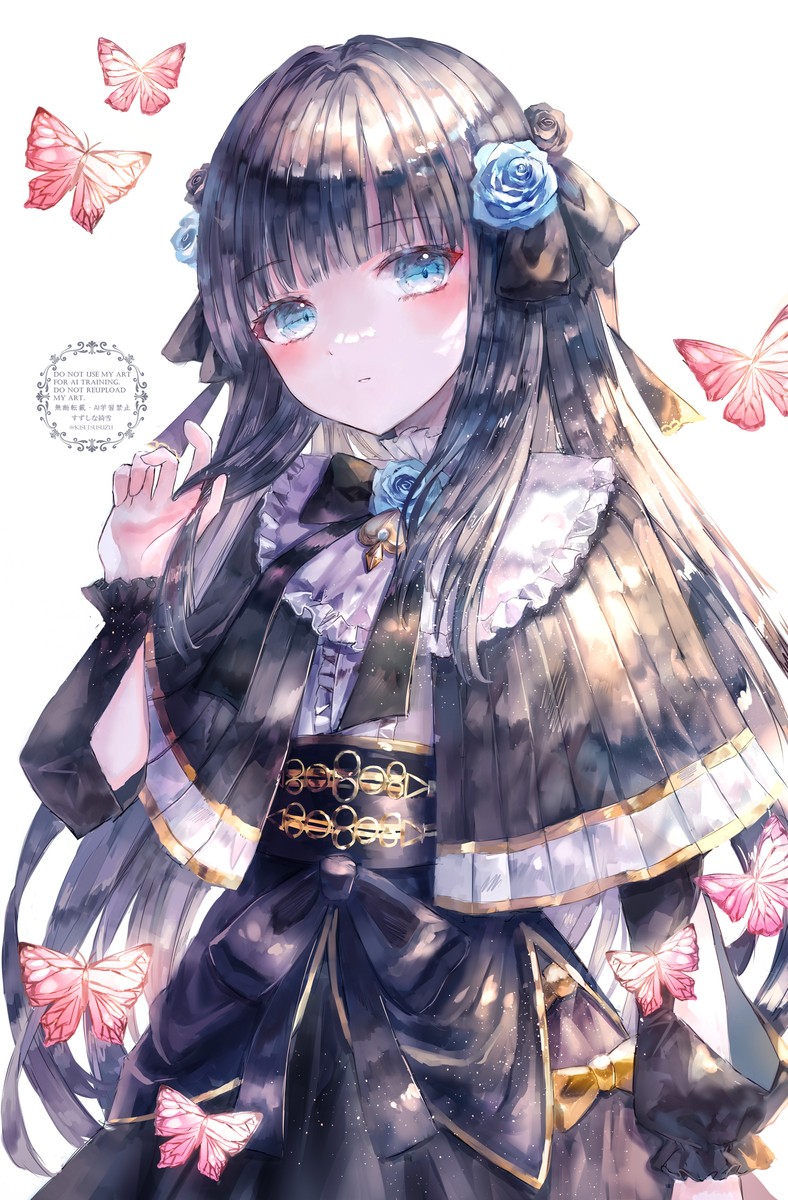 This is a pixiv picture whose title is 対立.